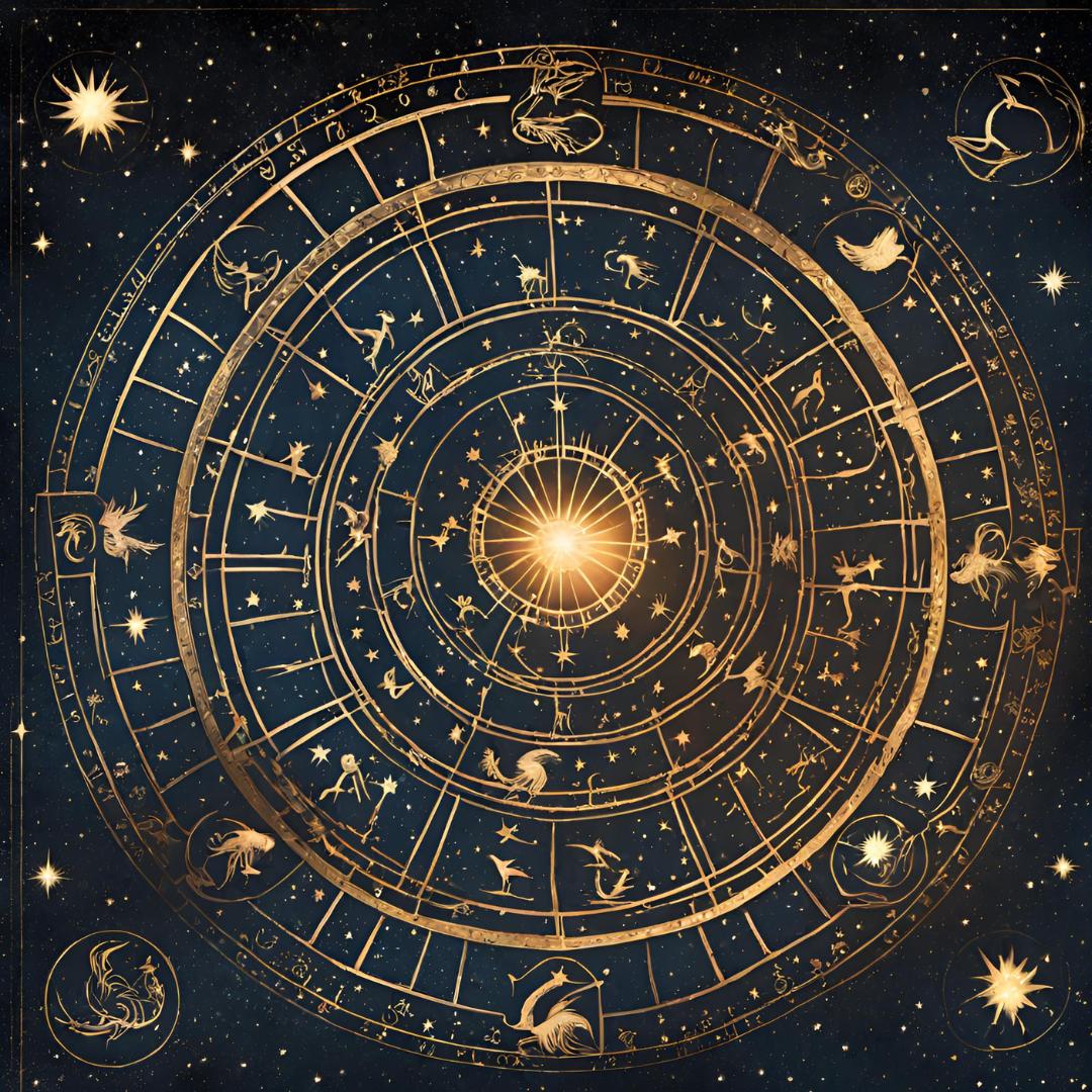 zodiac image with all symbols